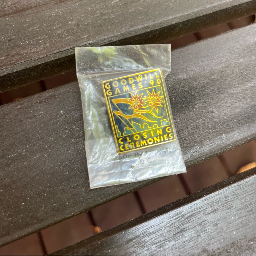 Vintage 1990 Goodwill Games Pin